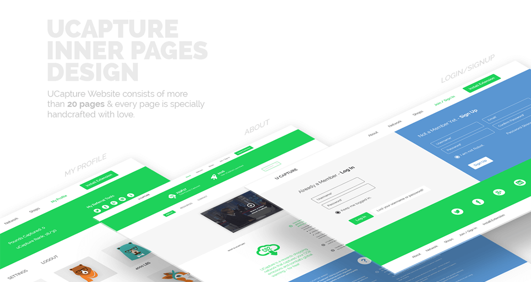 uCapture Website 2
