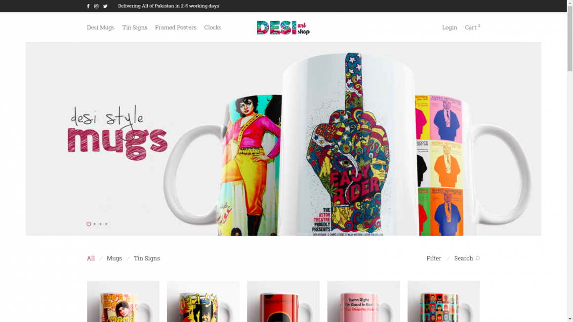 Desi Art Shop – WordPress